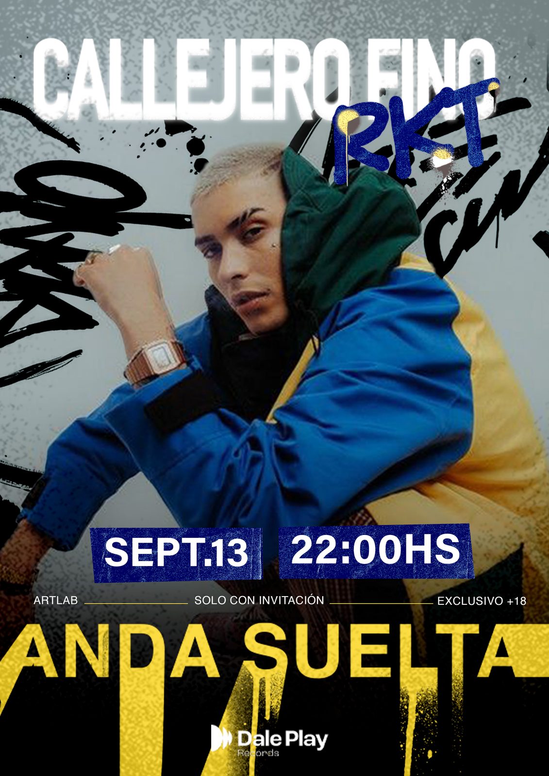 Callejero Fino — flyer