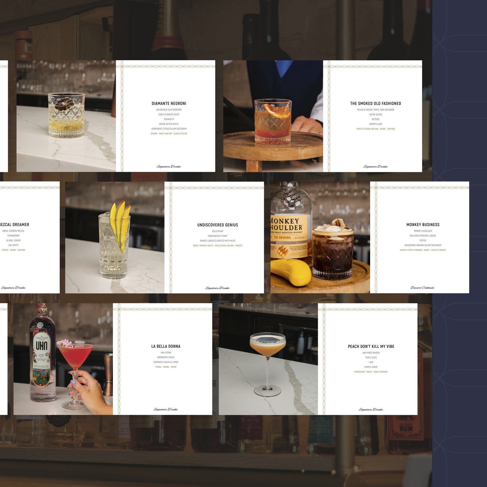 Piegari Ristorante — Más piezas de la carta de tragos