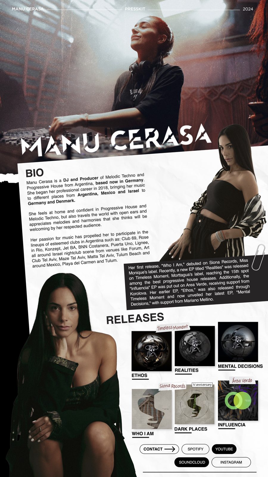 Manu Cerasa — presskit